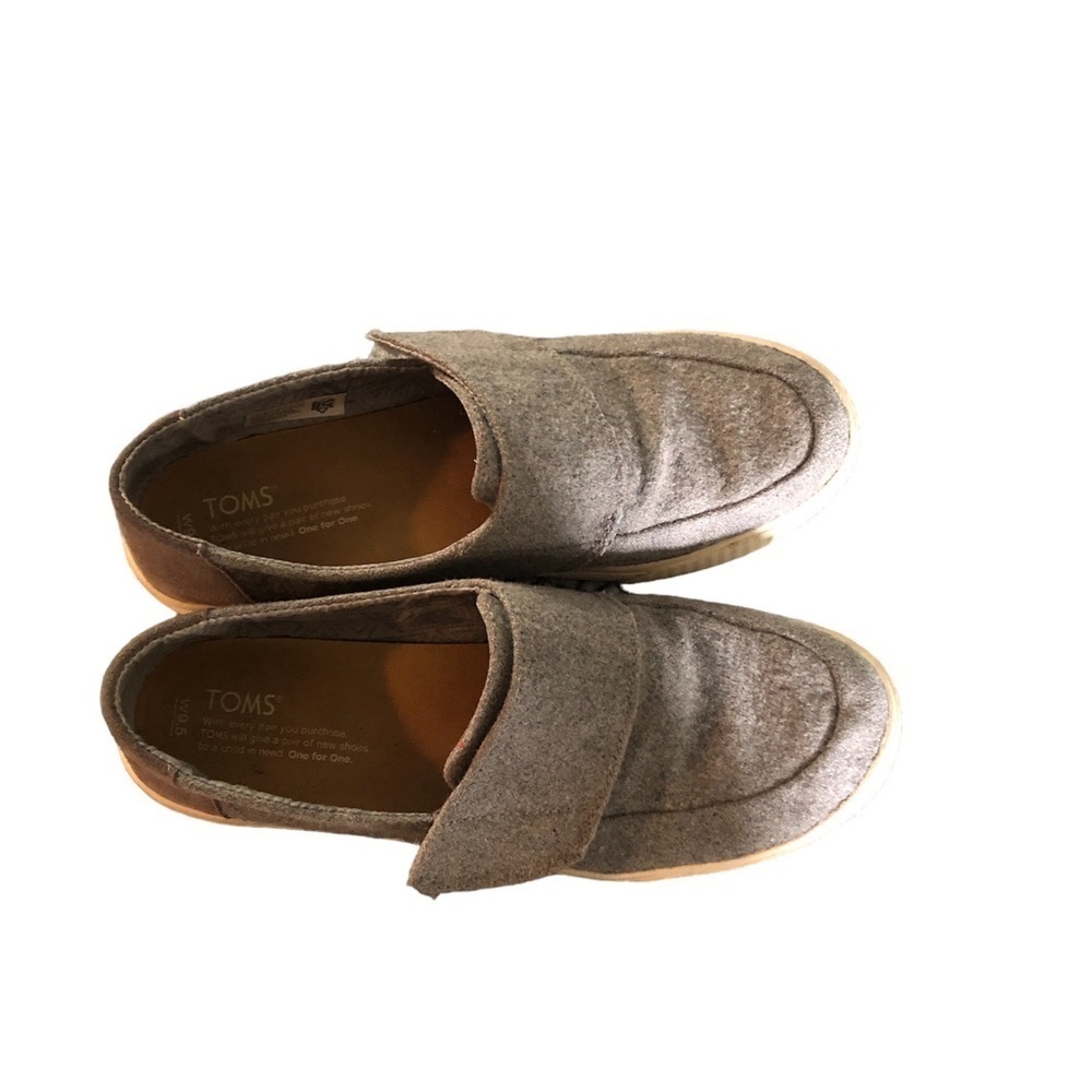 LOAFERS TOMS Loafers Gray size 9.5